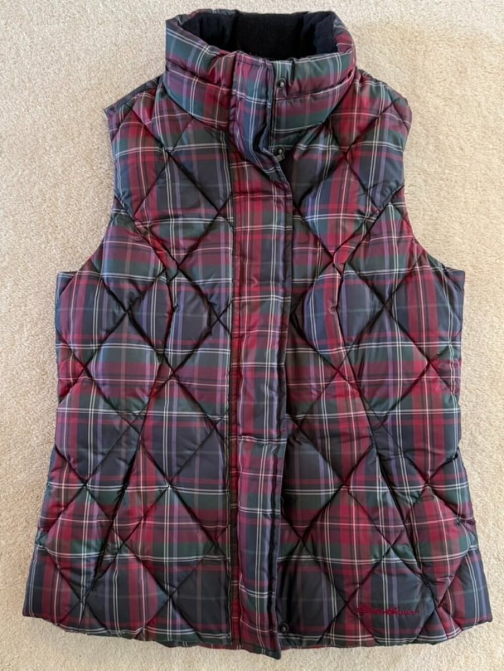 Eddie Bauer premium goose down vest size XS